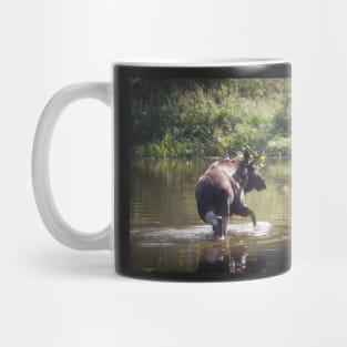 Moose in Forest Lake Mug